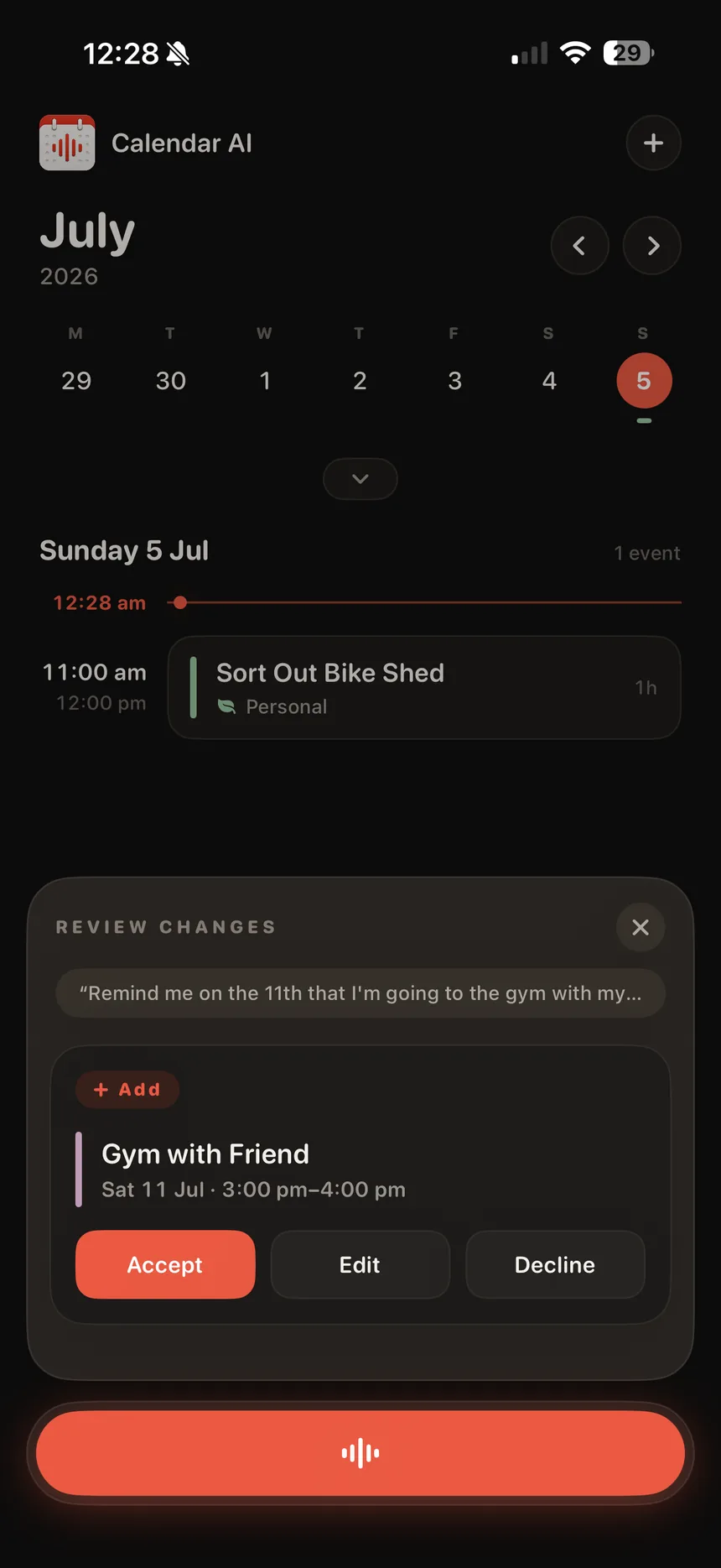Calendar AI screenshot 4